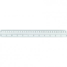 LINIJKA PRZEZROCZYSTA 30cm