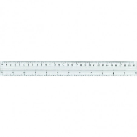 LINIJKA PRZEZROCZYSTA 30cm