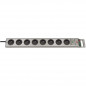 Listwa zasilajaca Bernnenstuhl Supersolid 2.5m/8g srebrna