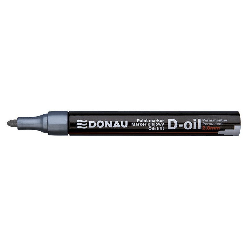 Marker olejowy Donau D-Oil 2.8mm srebrny