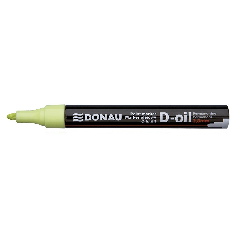 Marker olejowy Donau D-Oil 2.8mm żółty