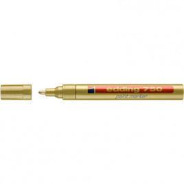 Marker olejowy Edding 750 złoty