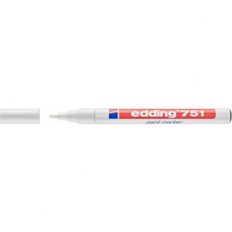 Marker olejowy Edding 751 biały