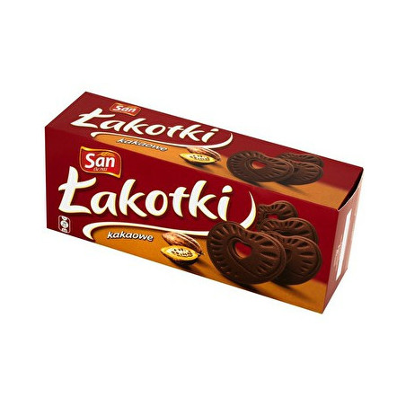 CIASTKA SAN ŁAKOTKI 168g KAKAOWE