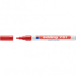 Marker olejowy Edding 751 czerwony