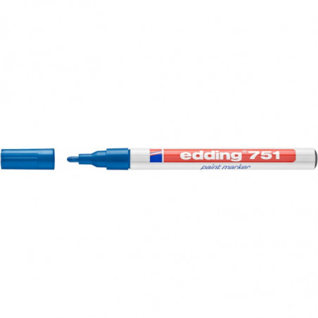 Marker olejowy Edding 751 niebieski
