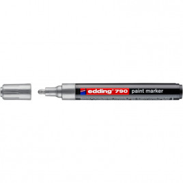 Marker olejowy Edding 790 srebrny