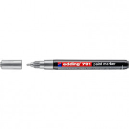 Marker olejowy Edding 791 srebrny