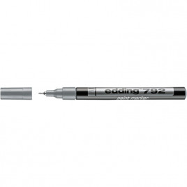 Marker olejowy Edding 792 srebrny