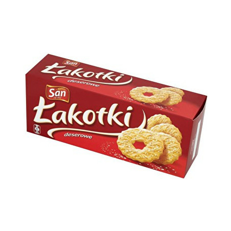 CIASTKA SAN ŁAKOTKI 168g Z CUKREM