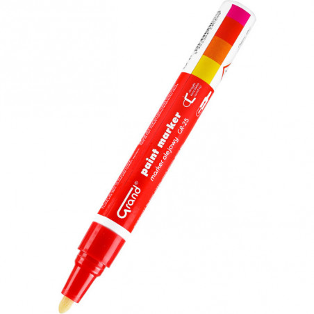 MARKER OLEJOWY GRAND CZERWONY