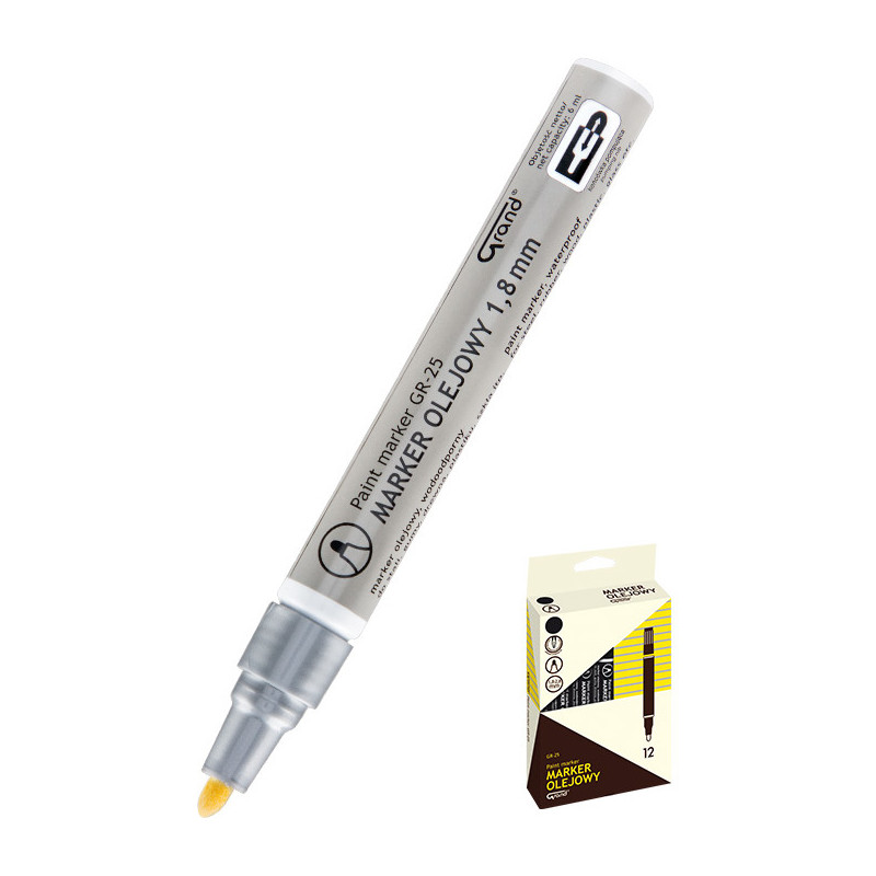 MARKER OLEJOWY GRAND SREBRNY