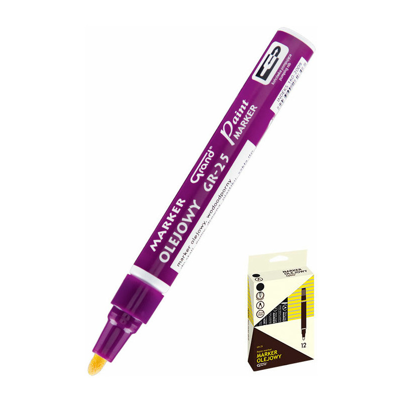 MARKER OLEJOWY GRAND FIOLETOWY