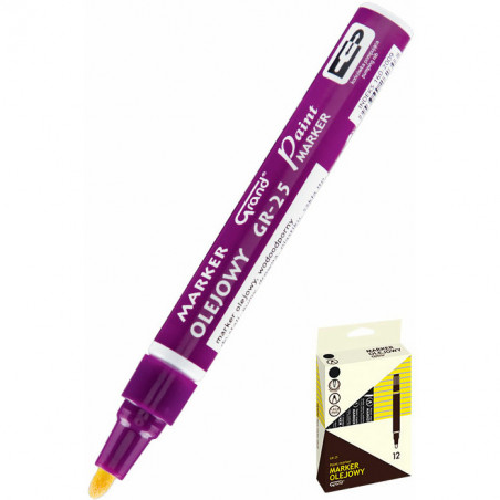 MARKER OLEJOWY GRAND FIOLETOWY