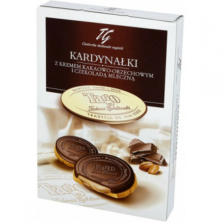 CIASTKA TAGO KARDYNAŁKI KAKAOWO-ORZECHOWE 180g