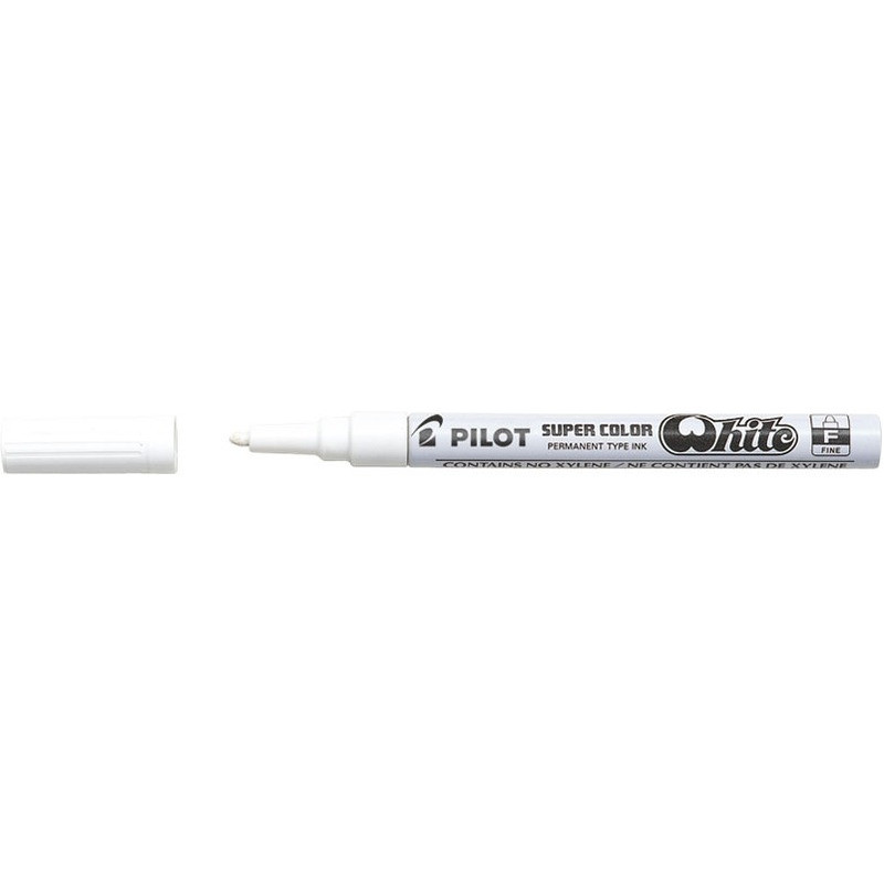 MARKER OLEJOWY PILOT F BIAŁY