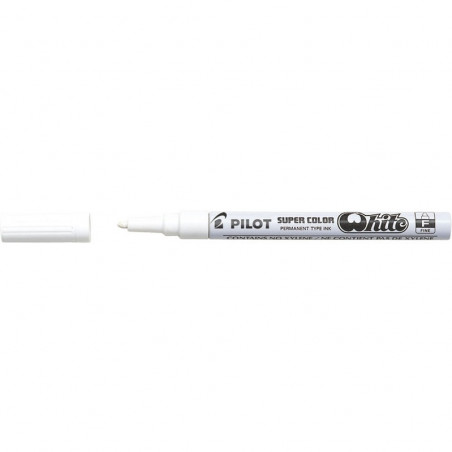 MARKER OLEJOWY PILOT F BIAŁY