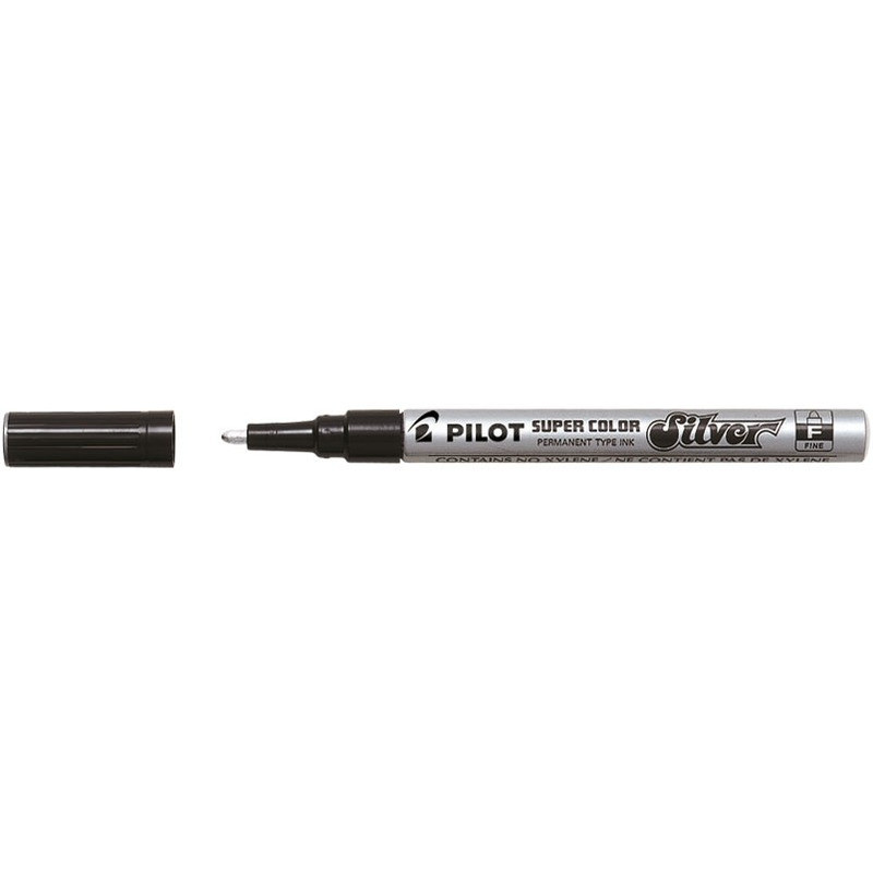MARKER OLEJOWY PILOT F SREBRNY