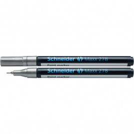 Marker olejowy Schneider Maxx 278 srebrny