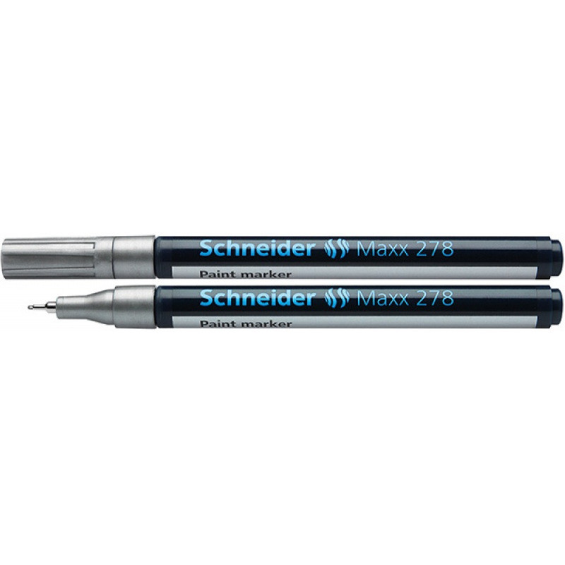 Marker olejowy Schneider Maxx 278 srebrny