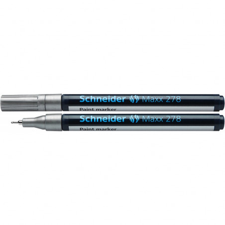 Marker olejowy Schneider Maxx 278 srebrny