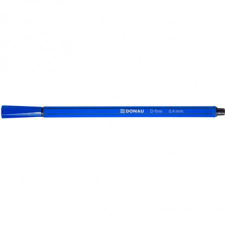 Cienkopisy Donau D-Fine 0.4mm niebieskie (10)