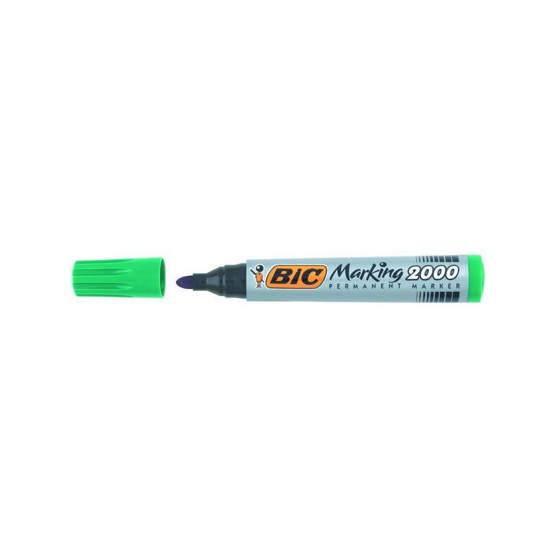 Marker permanentny BiC Marking 2000 zielony