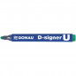 Marker permanentny Donau D-Singer U zielony