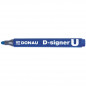Marker permanentny Donau D-Singer U niebieski