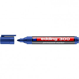 Marker permanentny Edding 300 niebieski