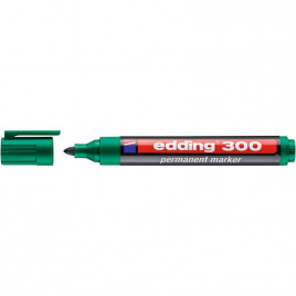 Marker permanentny Edding 300 zielony