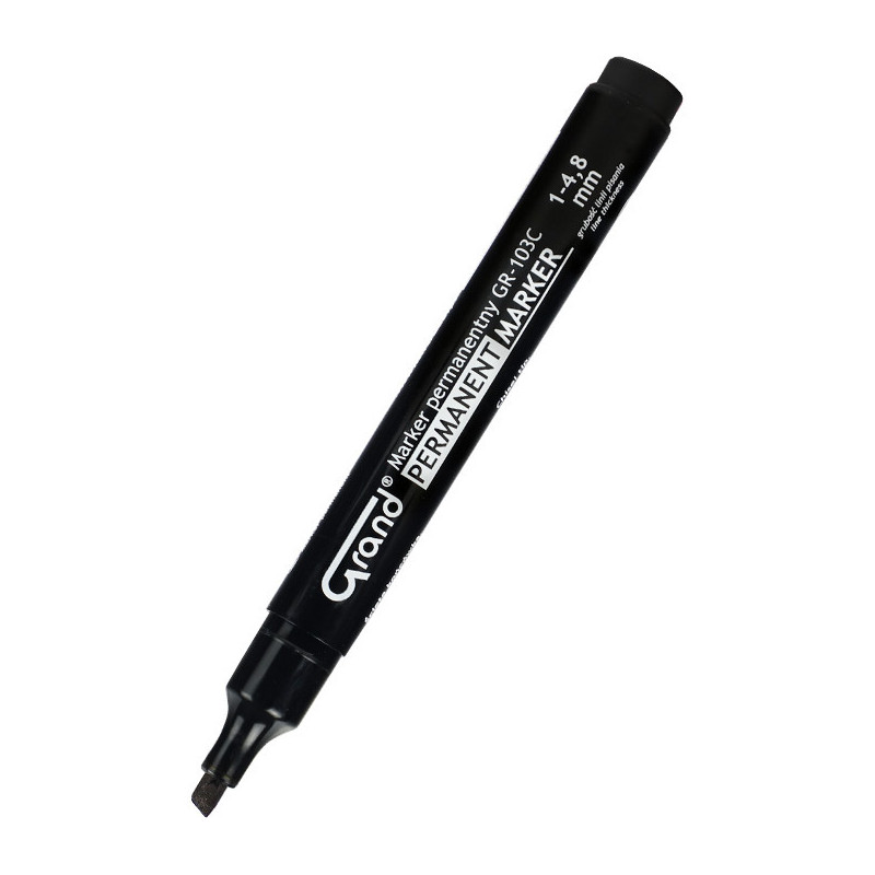 MARKER PERMANENTNY GRAND GR-103C CZARNY