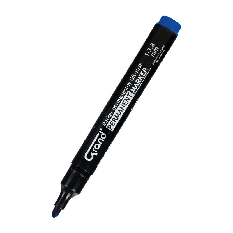 MARKER PERMANENTNY GRAND GR-103R NIEBIESKI