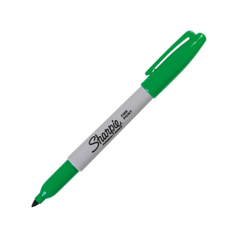 MARKER PERMANENTNY SHARPIE FINE ZIELONY