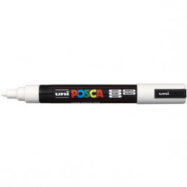MARKER Z FARBĄ PLAKATOWĄ UNI PC-5M POSCA BIAŁY