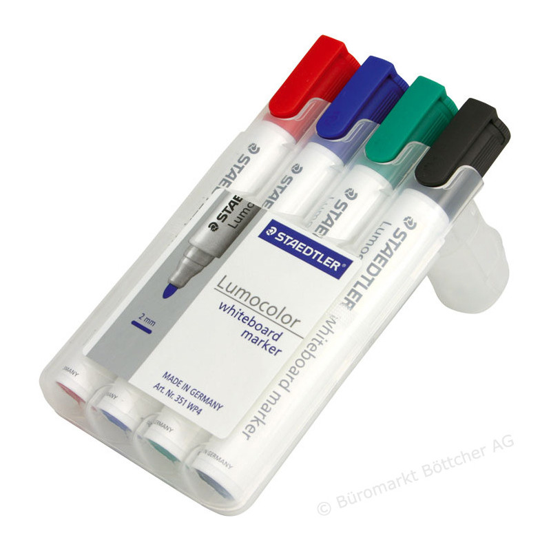 MARKERY DO TABLIC STAEDTLER LUMOCOLOR 4 KOLORY