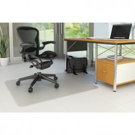 Mata pod krzesło Q-Connect "T" 90x120mm na na twarde podłogi