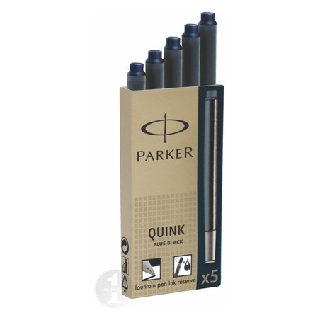 NABOJE ATRAMENTOWE PARKER QUINK GRANATOWE (5)