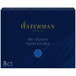 NABOJE ATRAMENTOWE WATERMAN STANDARD NIEBIESKO-CZARNE (8)