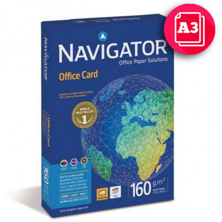 PAPIER NAVIGATOR OFFICE CARD A3/160g (250)