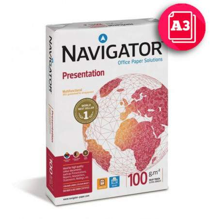 PAPIER NAVIGATOR PRESENTATION A3/100g (500)