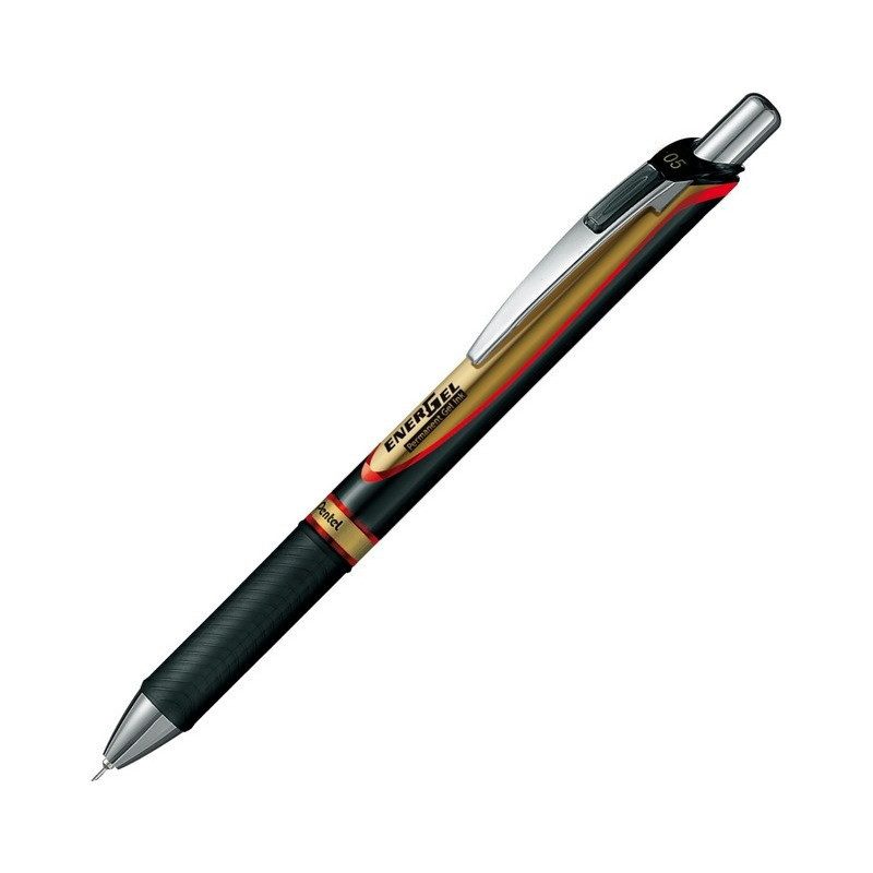 CIENKOPIS KULKOWY PENTEL ENERGEL BLP75 CZERWONY
