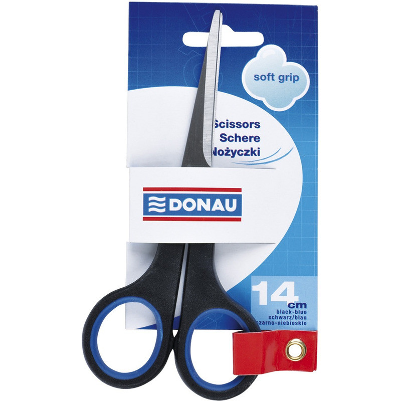 Nożyczki Donau Soft Grip 14cm