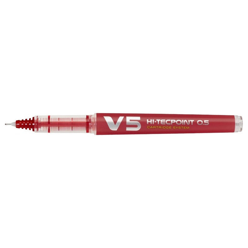 CIENKOPIS PILOT V5 HI-TECPOINT CZERWONY