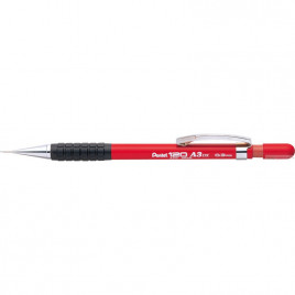 OŁÓWEK AUTOMATYCZNY PENTEL A313 0,3mm CZERWONY