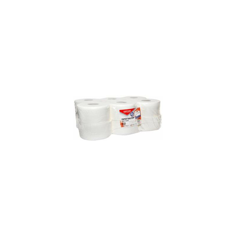Papier toaletowy Office Products Jumbo 120m 2w celuloza biały (12)