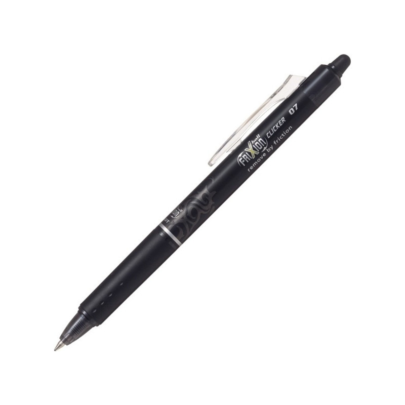 PIÓRO WYMAZYWALNE PILOT FRIXION CLICKER CZARNE