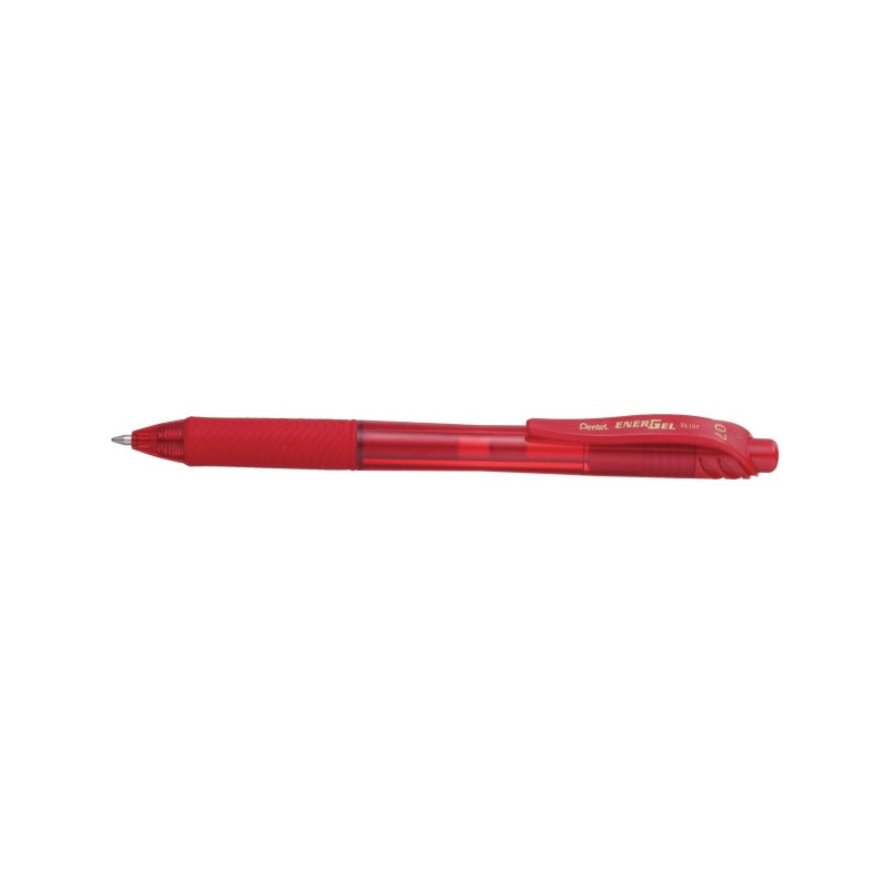 PIÓRO ŻELOWE PENTEL ENERGEL X BL107 CZERWONE