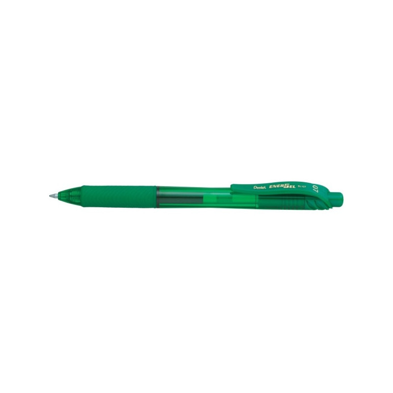 PIÓRO ŻELOWE PENTEL ENERGEL X BL107 ZIELONE
