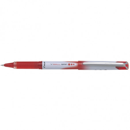 PIÓRO KULKOWE PILOT VBALL GRIP CZERWONE
